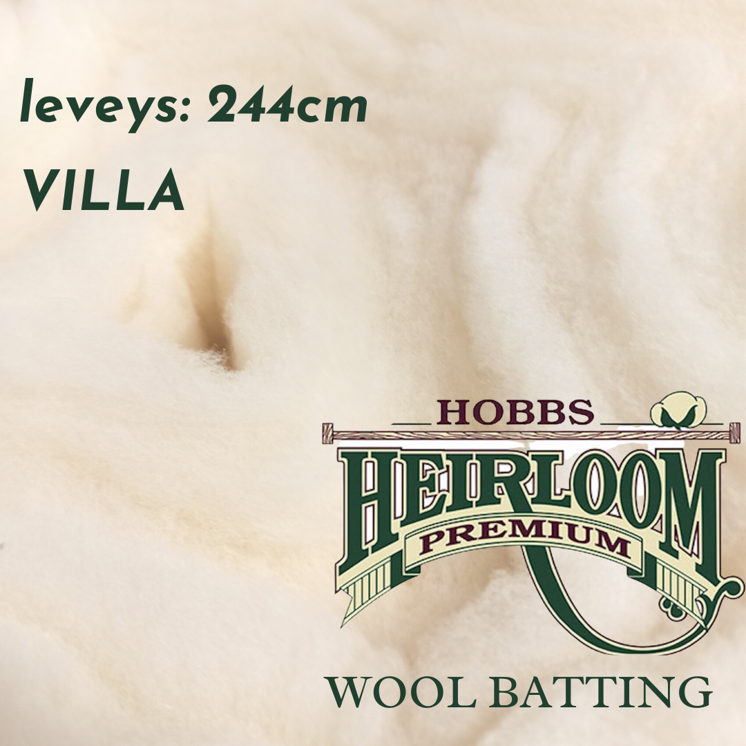 Hobbs Heirloom Premium Washable Wool Batting Queen 90 x 108