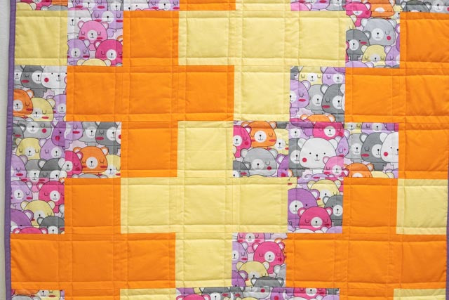 Tilkkupeitto vauvalle: "Plus"