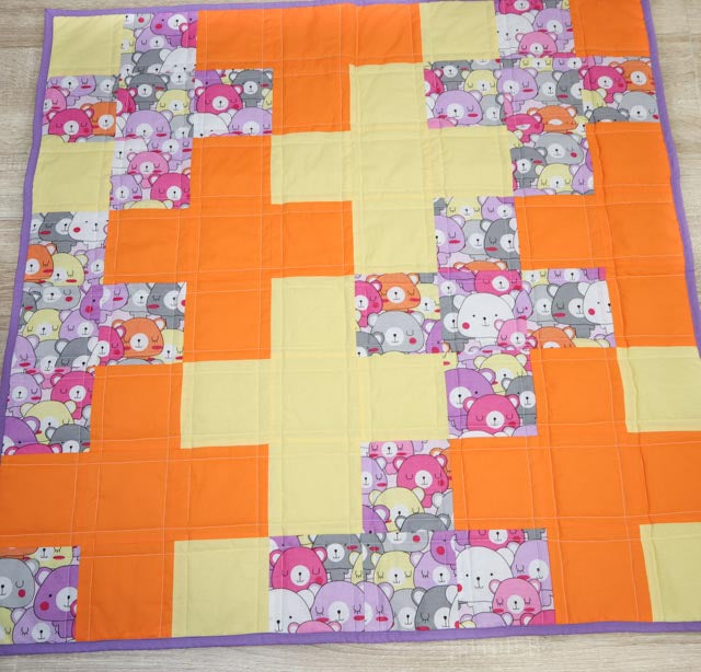 Tilkkupeitto vauvalle: "Plus"