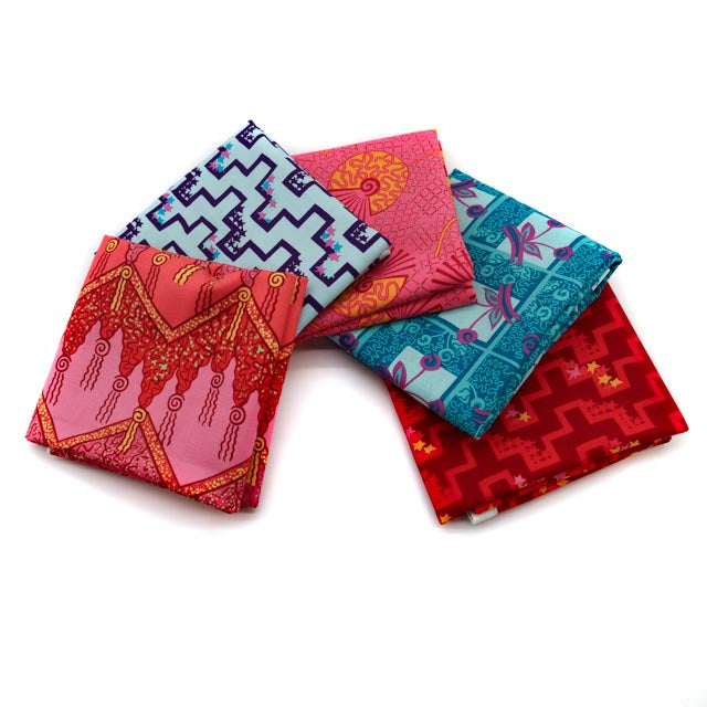 Zandra Rhodes, Lace Mountain puuvillakangas nippu