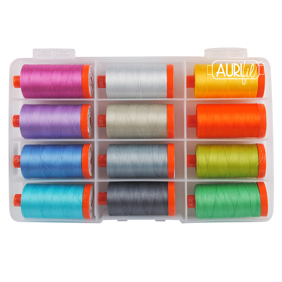 Aurifil The Kaffe Collective 50wt ompelulankapaketti