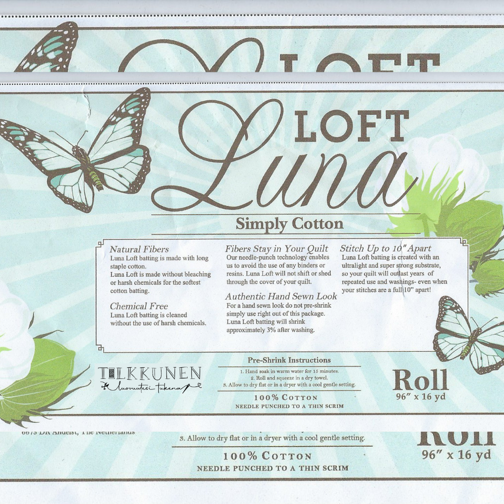 Luna, Simply Cotton BY120, puuvillavanu 244 cm