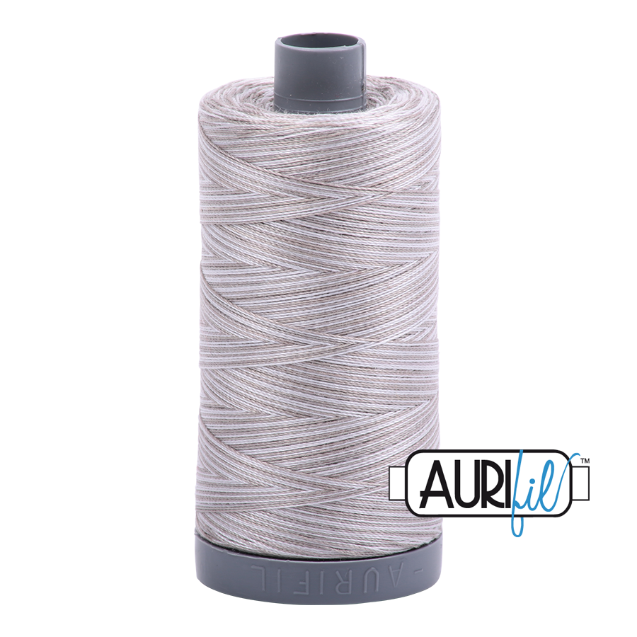 Aurifil 28wt 4670 Silver Fox 100% puuvilla -ompelulanka