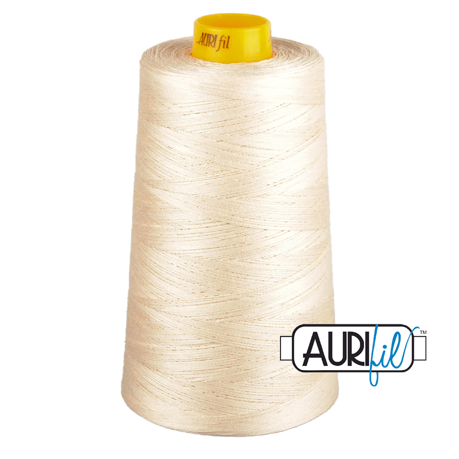 Aurifil ConeForty3 40wt 2000 Light Sand 100% puuvilla -ompelulanka kartiossa