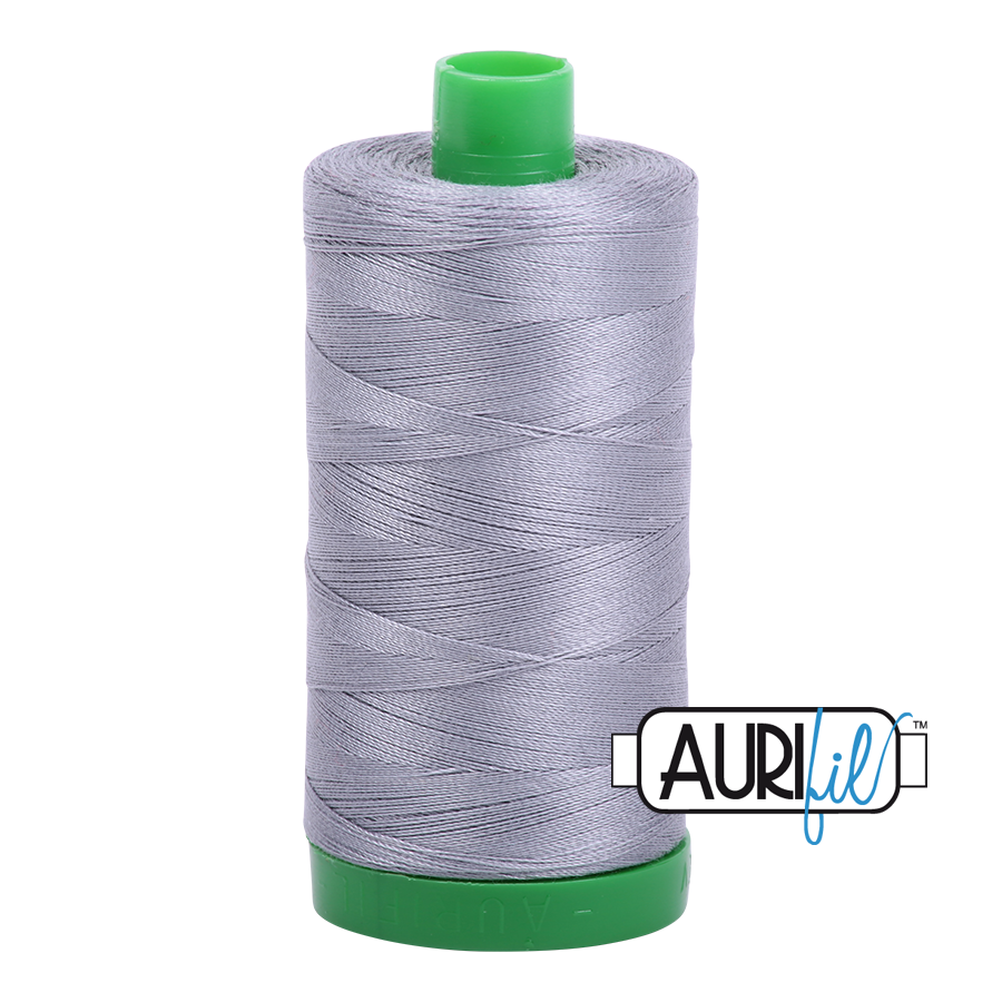 Aurifil 40wt 2605 Grey 100% puuvilla -ompelulanka