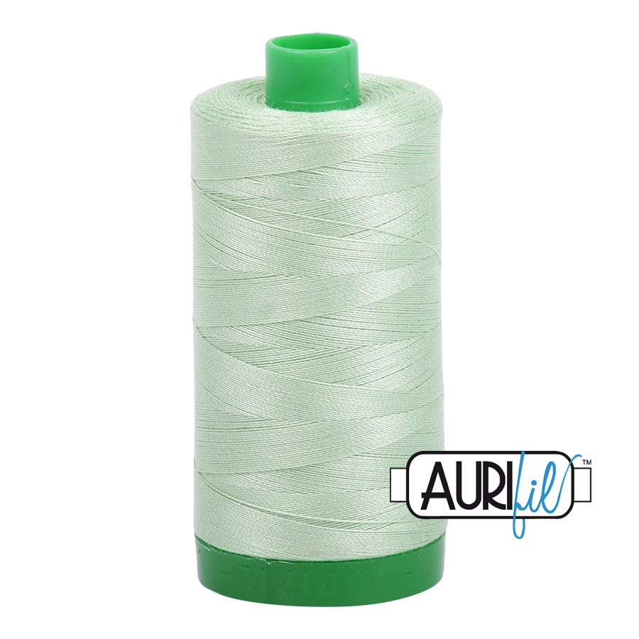 Aurifil 40wt 2880 Pale Green 100% puuvilla -ompelulanka