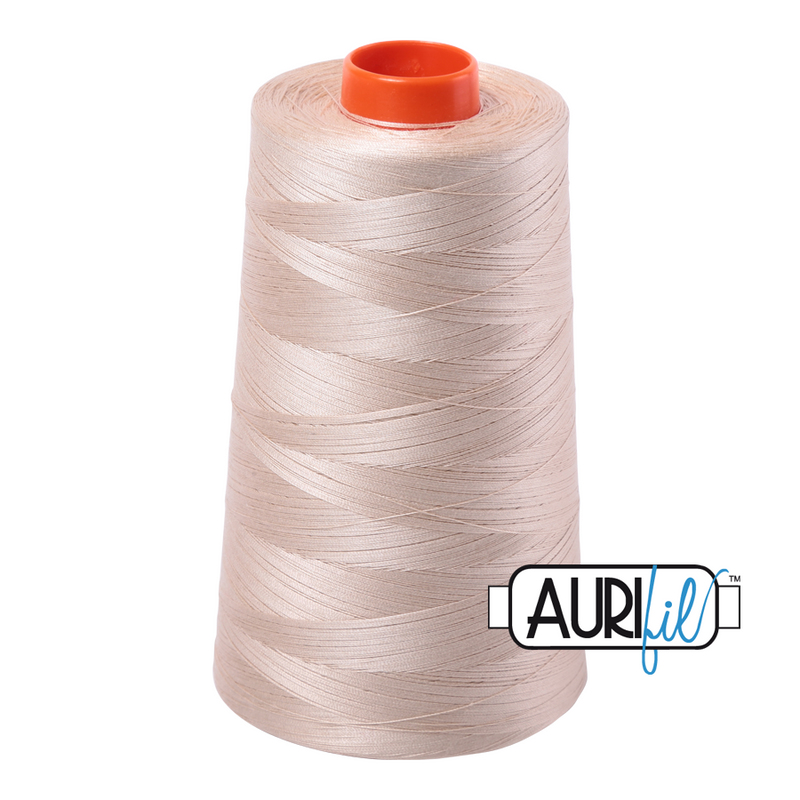 Aurifil Cone 50wt 2312 Ermine 100% puuvilla -ompelulanka kartiossa