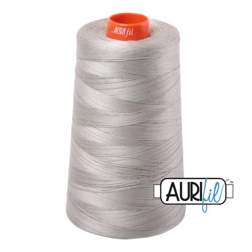 Aurifil Cone 50wt 5021 Light Grey 100% puuvilla -ompelulanka kartiossa