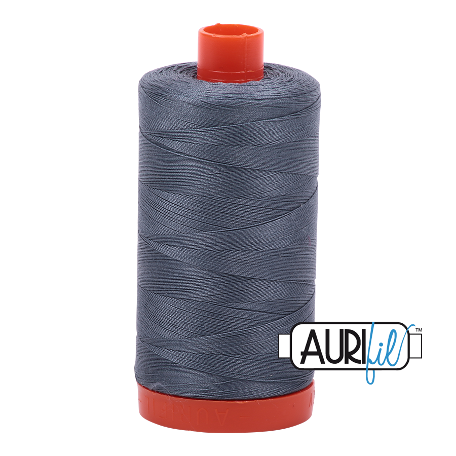 Aurifil 50wt 1246 Dark Grey 100% puuvilla -ompelulanka