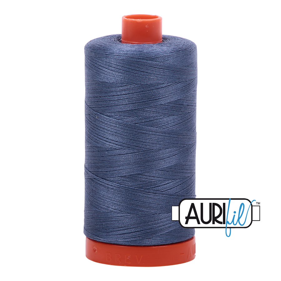 Aurifil 50wt 1248 Dark Grey Blue 100% puuvilla -ompelulanka