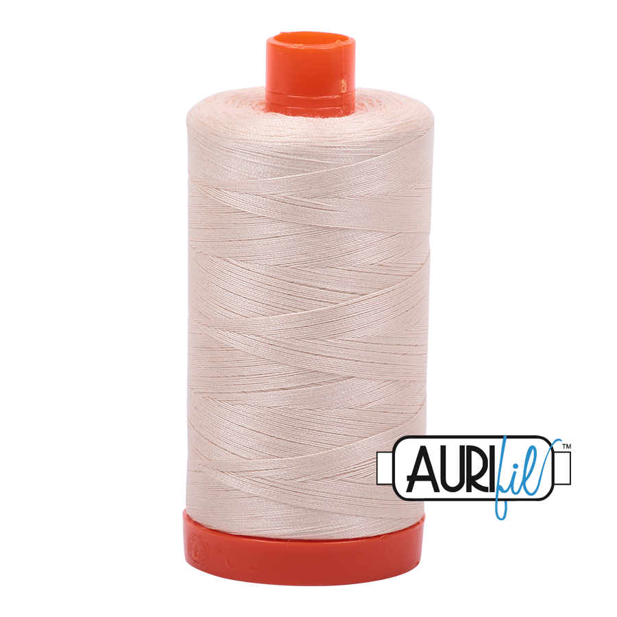 Aurifil 50wt 2000 Light Sand 100% puuvilla -ompelulanka