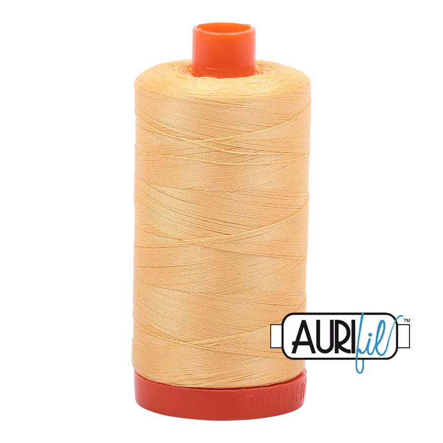 Aurifil 50wt 2130 Medium Butter 100% puuvilla -ompelulanka