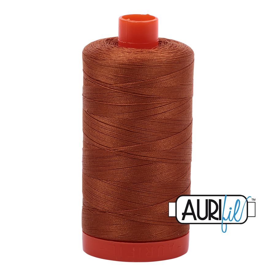 Aurifil 50wt 2155 Cinnamon 100% puuvilla -ompelulanka