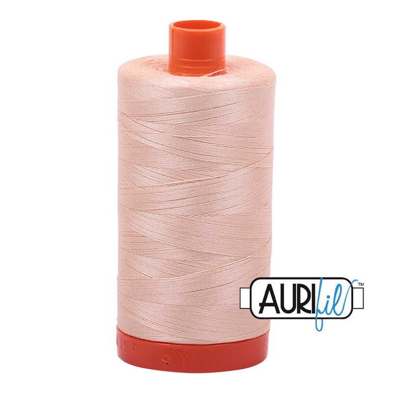 Aurifil 50wt 2205 Apricot 100% puuvilla -ompelulanka