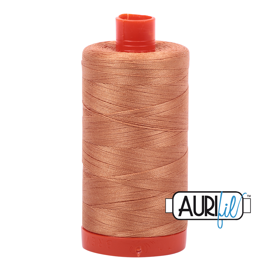 Aurifil 50wt 2210 Caramel 100% puuvilla -ompelulanka