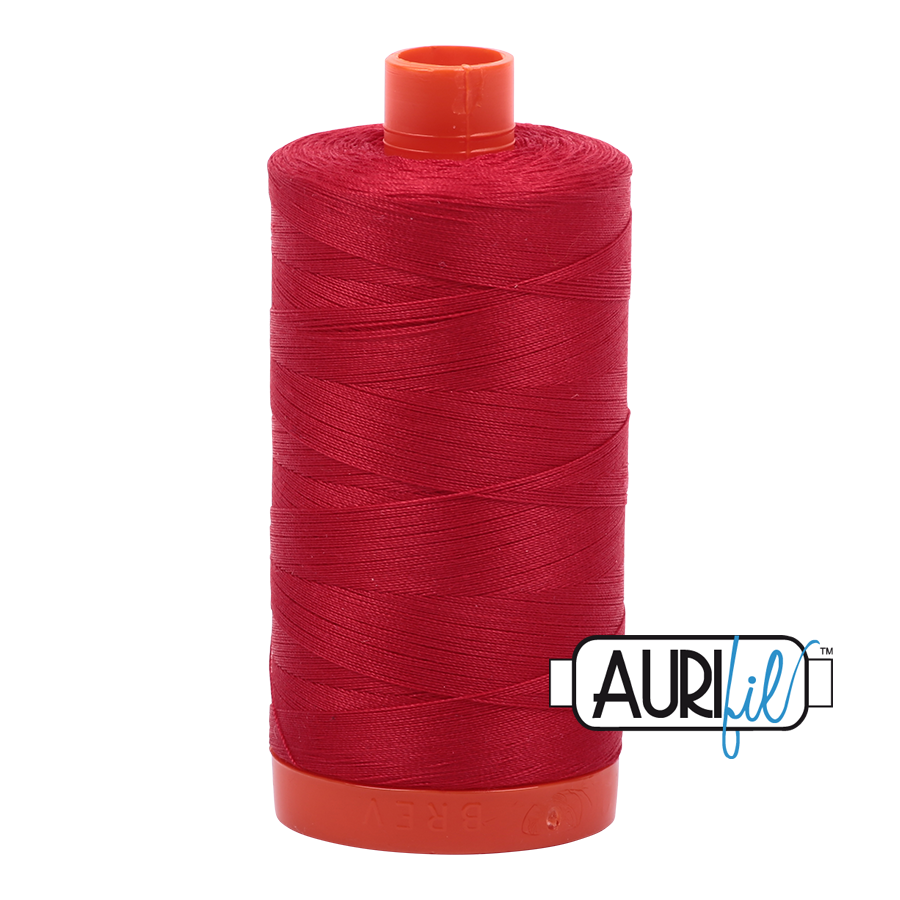 Aurifil 50wt 2250 Red 100% puuvilla -ompelulanka