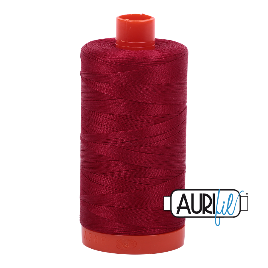 Aurifil 50wt 2260 Red Wine 100% puuvilla -ompelulanka