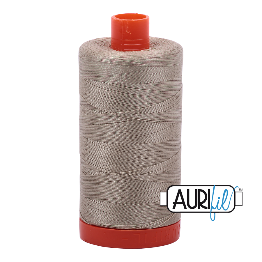 Aurifil 50wt 2324 Stone 100% puuvilla -ompelulanka