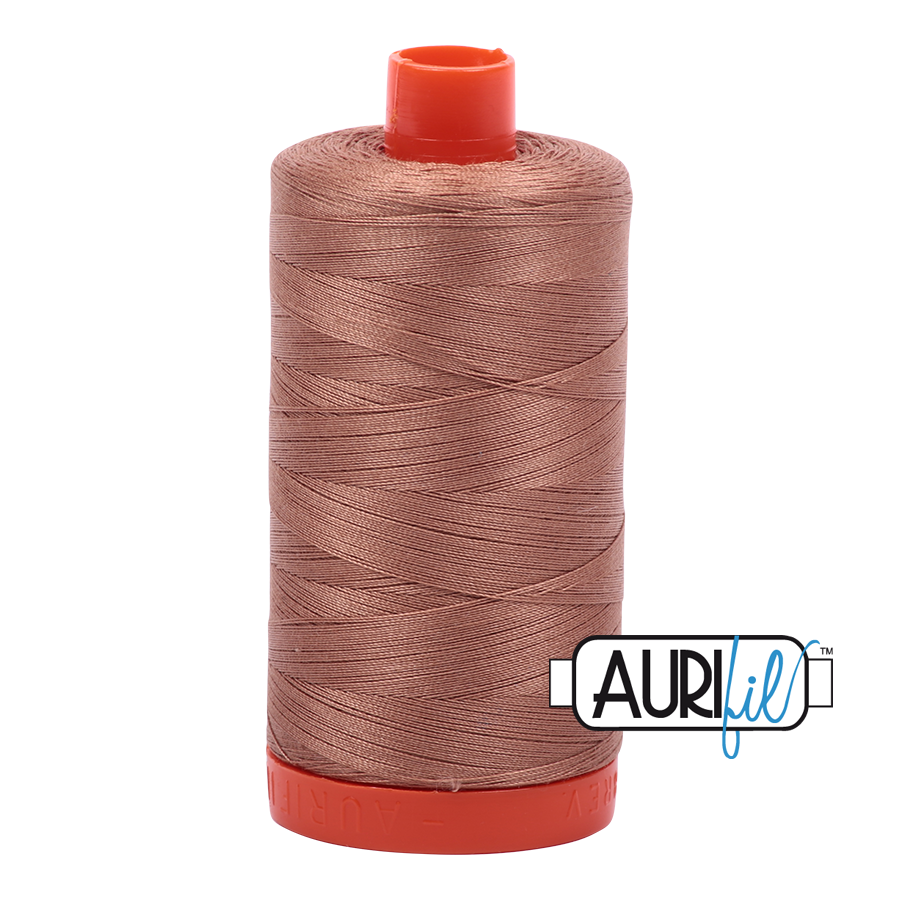 Aurifil 50wt 2340 Cafe au Lait 100% puuvilla -ompelulanka