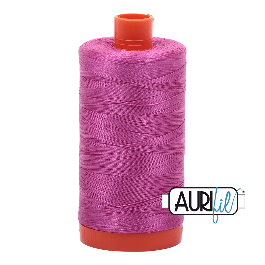 Aurifil 50wt 2588 Light Magenta 100% cotton sewing thread