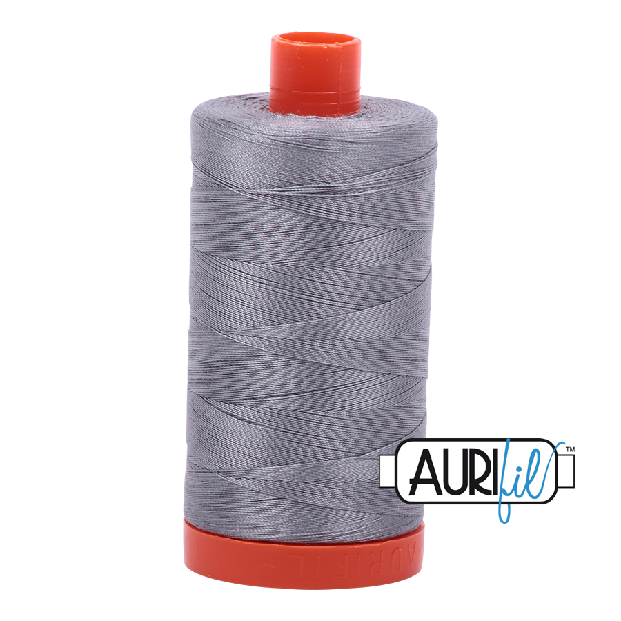 Aurifil 50wt 2605 Grey 100% puuvilla -ompelulanka
