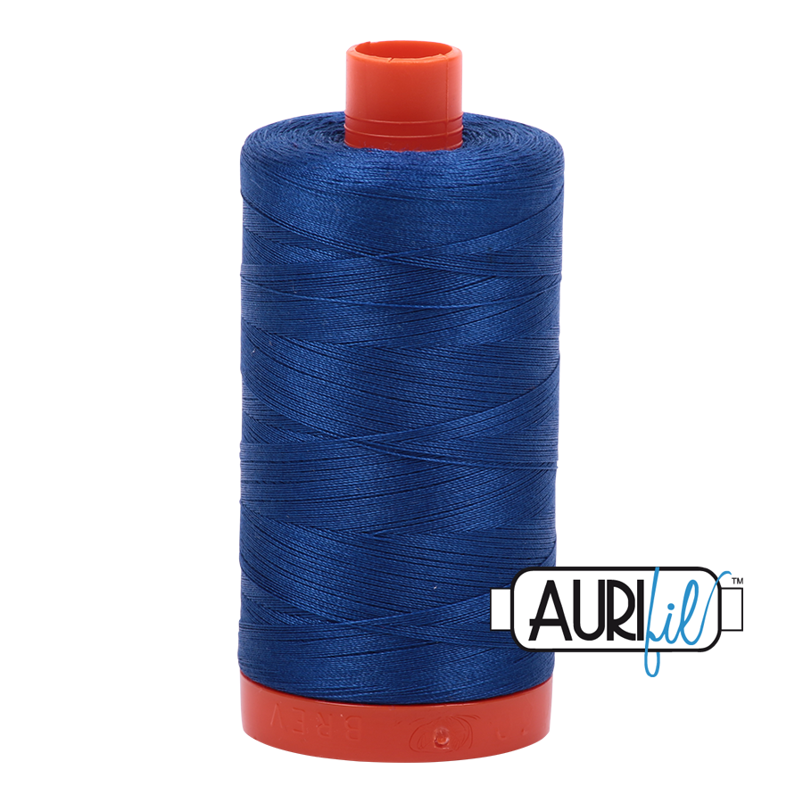 Aurifil 50wt 2740 Dark Cobalt 100% puuvilla -ompelulanka