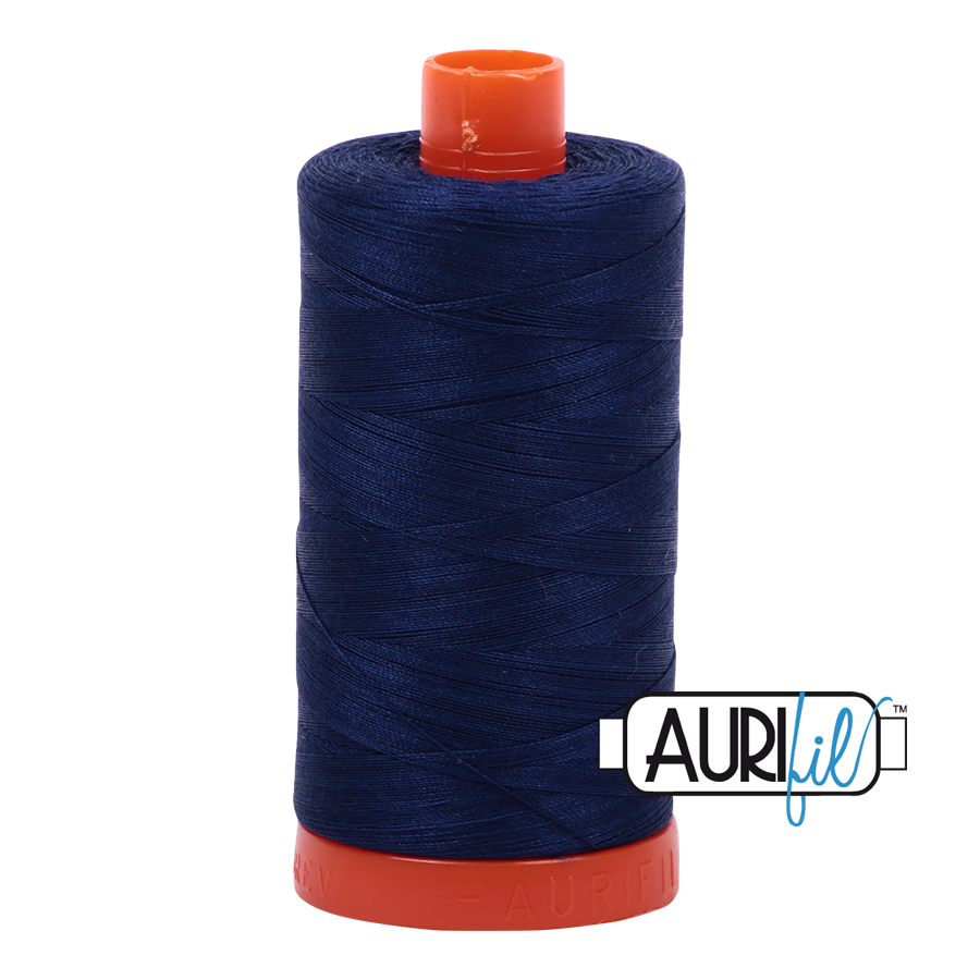Aurifil 50wt 2784 Dark Navy 100% puuvilla -ompelulanka