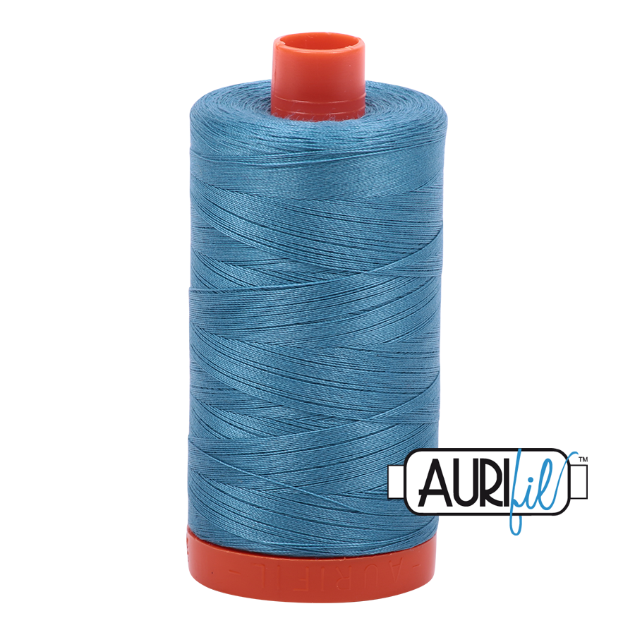 Aurifil 50wt 2815 Teal 100% puuvilla -ompelulanka
