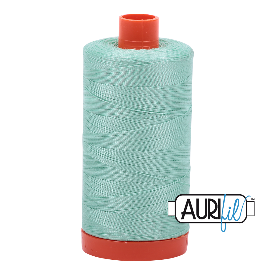 Aurifil 50wt 2835 Medium Mint 100% puuvilla -ompelulanka