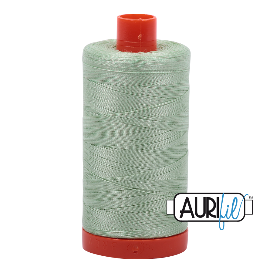 Aurifil 50wt 2880 Pale Green 100% puuvilla -ompelulanka
