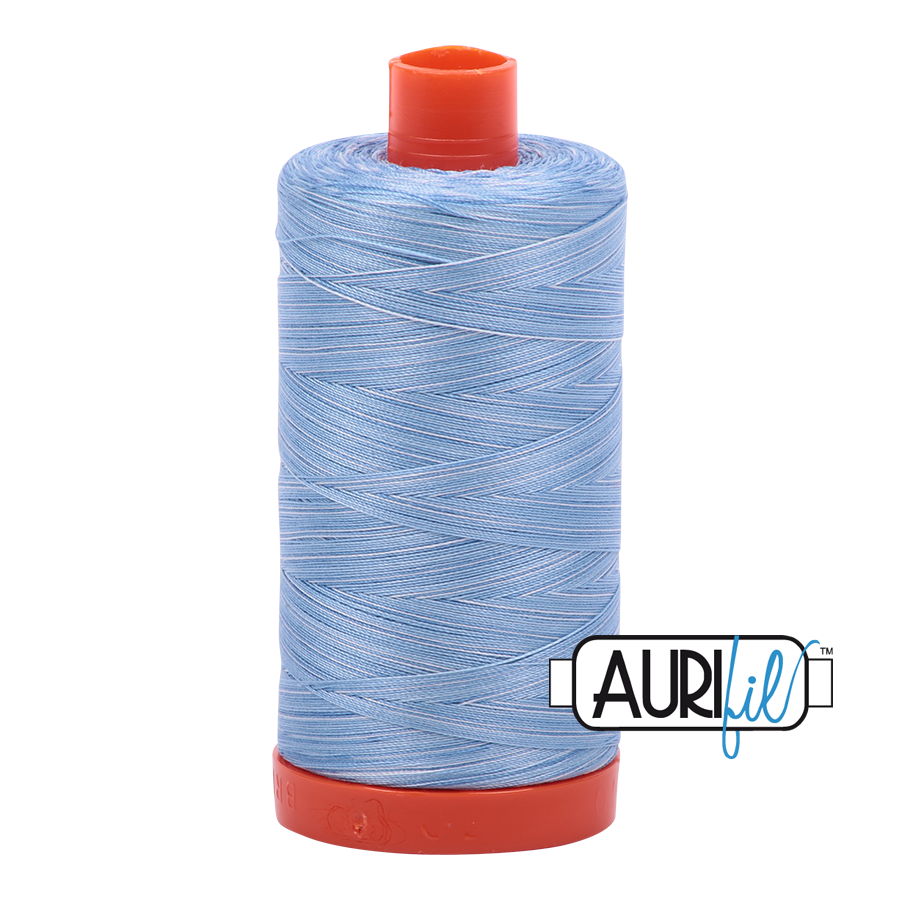 Aurifil 50wt 3770 Stone Washed Denim 100% puuvilla -ompelulanka