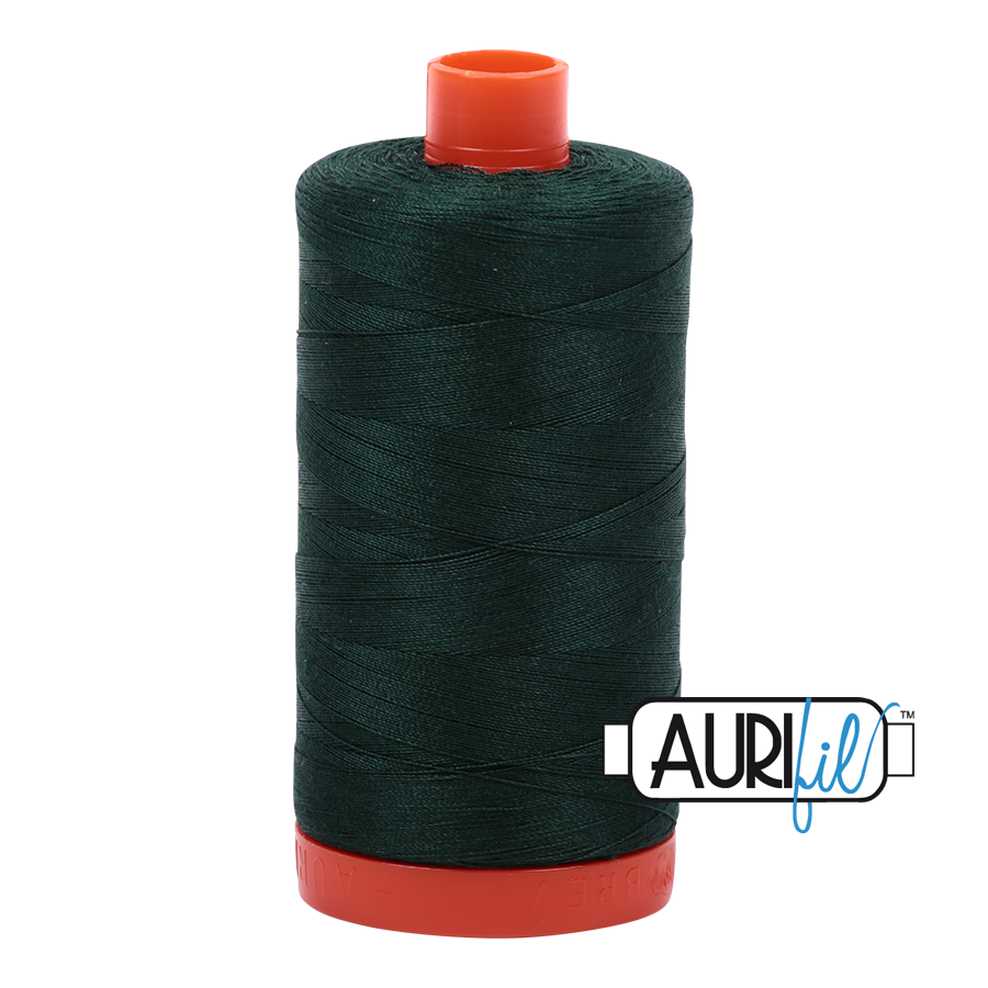Aurifil 50wt 4026 Forest Green 100% puuvilla -ompelulanka