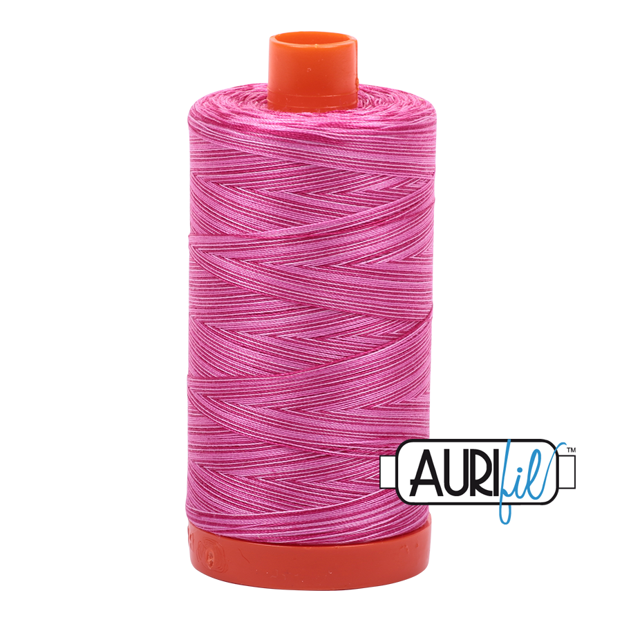 Aurifil 50wt 4660 Pink Taffy 100% puuvilla -ompelulanka