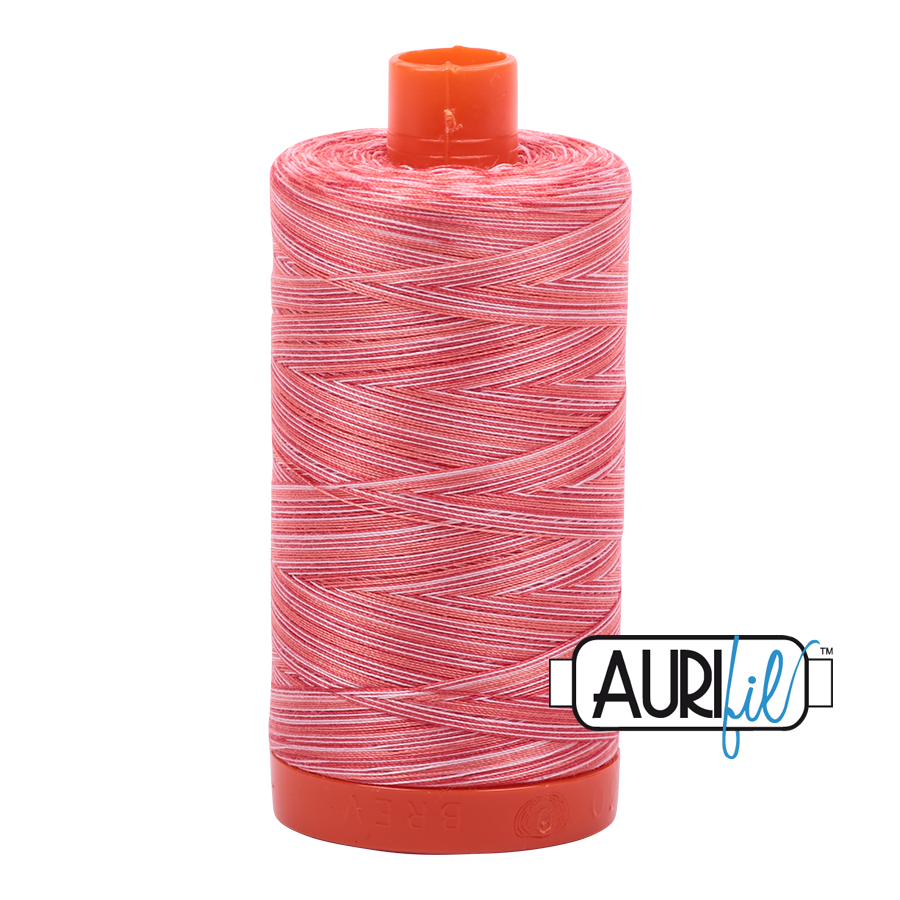 Aurifil 50wt 4668 Strawberry Parfait 100% puuvilla -ompelulanka