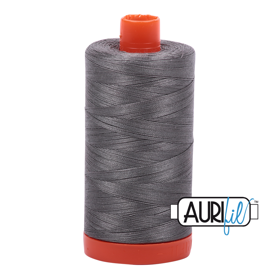 Aurifil 50wt 5004 Grey Smoke 100% puuvilla -ompelulanka