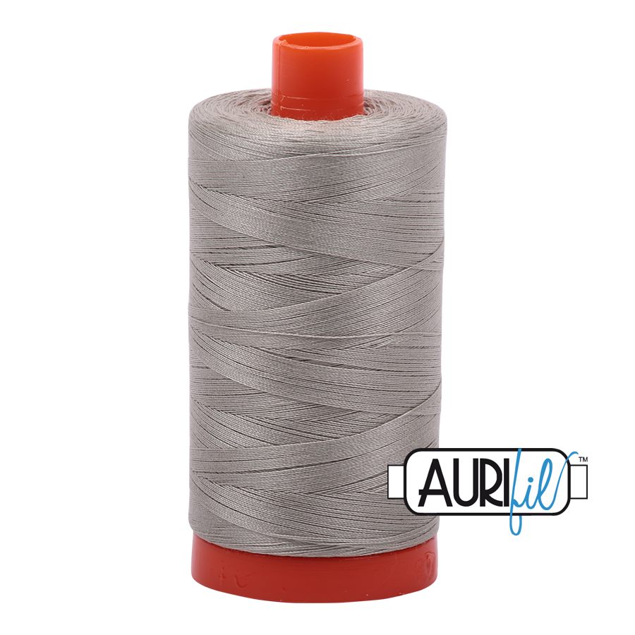 Aurifil 50wt 5021 Light Grey 100% puuvilla -ompelulanka