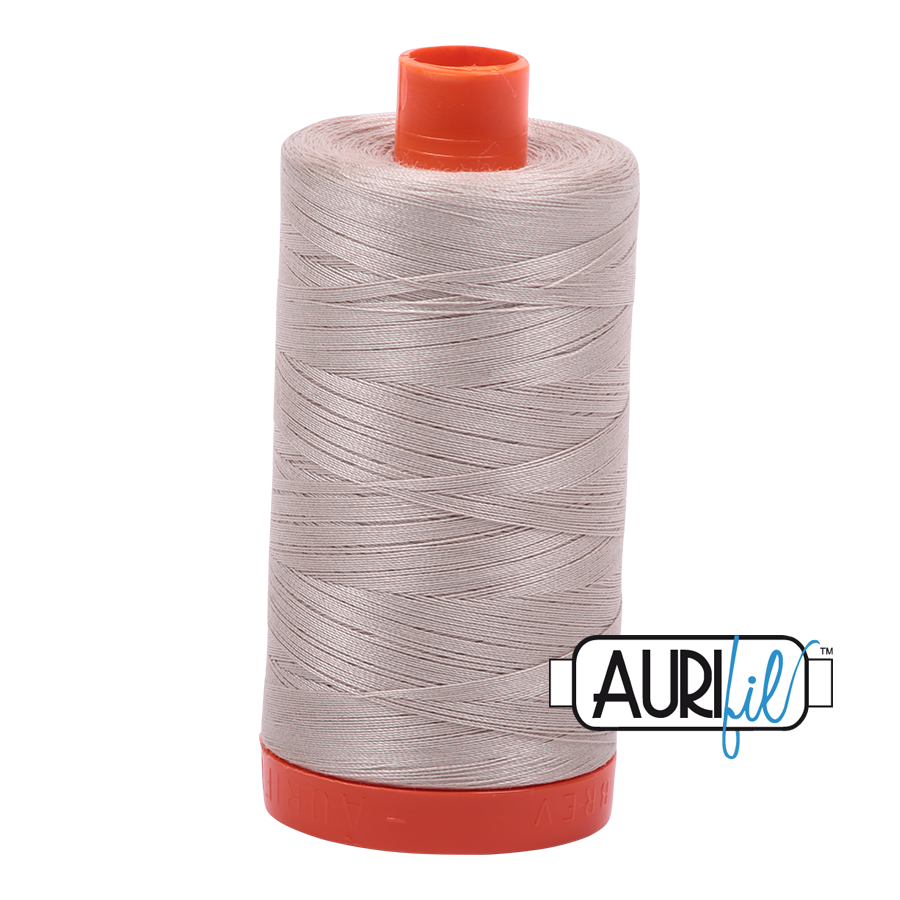 Aurifil 50wt 6711 Pewter 100% puuvilla -ompelulanka