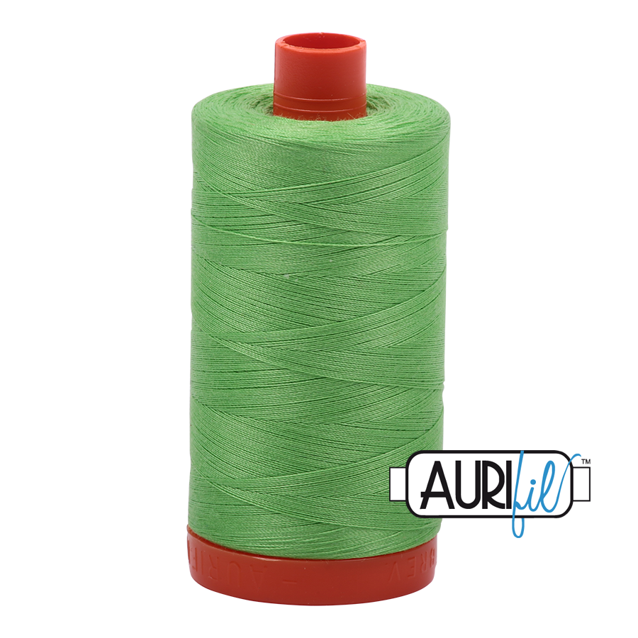 Aurifil 50wt 6737 Shamrock Green 100% puuvilla -ompelulanka