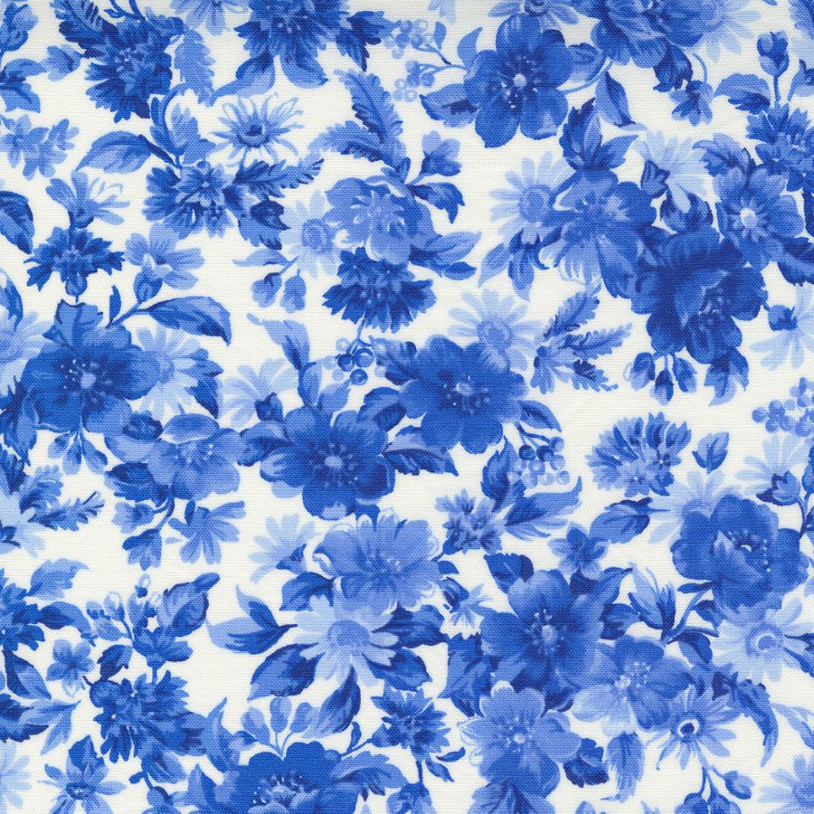 Moda, Summer Breeze Royal 33611 12 puuvillakangas