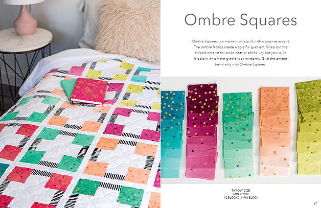 Modern Quilts Block by Block: 12 Modern Quilt Projects - English