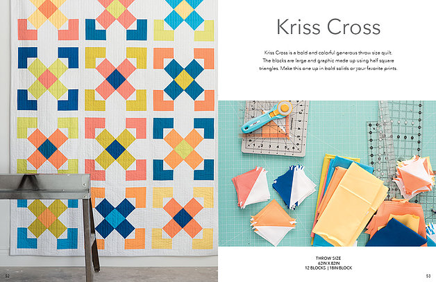 Modern Quilts Block by Block: 12 Modern Quilt Projects - English