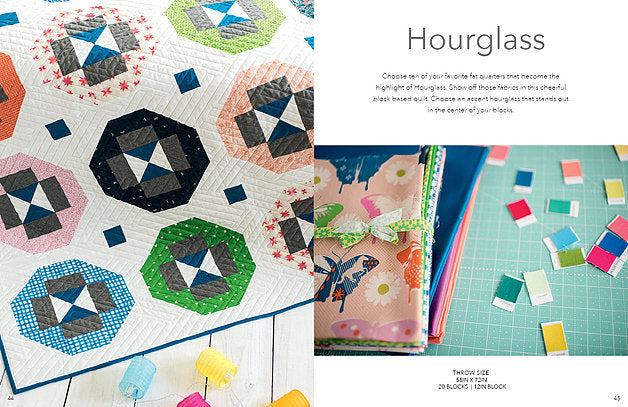 Modern Quilts Block by Block: 12 Modern Quilt Projects - English