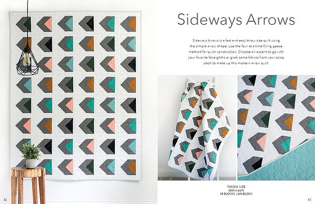 Modern Quilts Block by Block: 12 Modern Quilt Projects - English