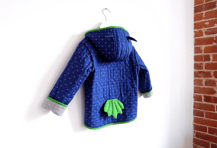Little Owl Coat Pattern Annie Brady BC-Q005 Pikkupöllö takki kaava