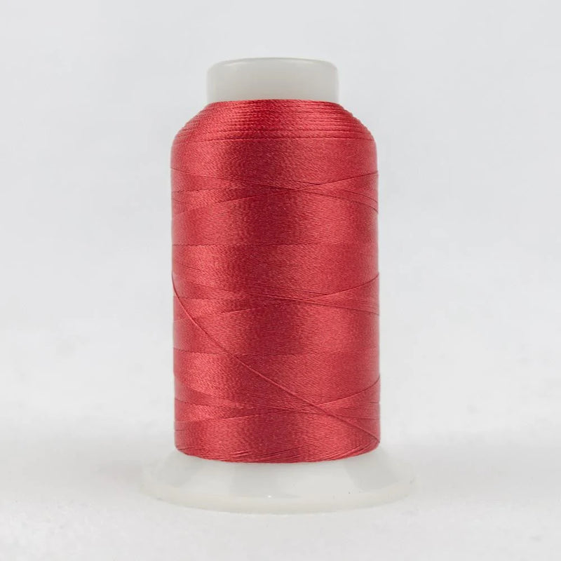 Wonderfil Polyfast 40wt Coral Red PF1089 ompelulanka