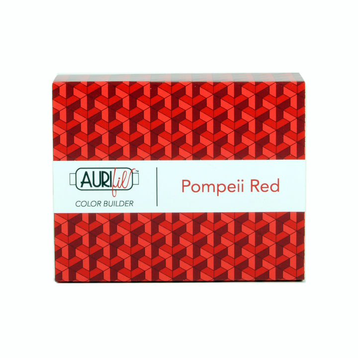 Aurifil Color Builder 50wt Pompeii Red ompelulankapaketti