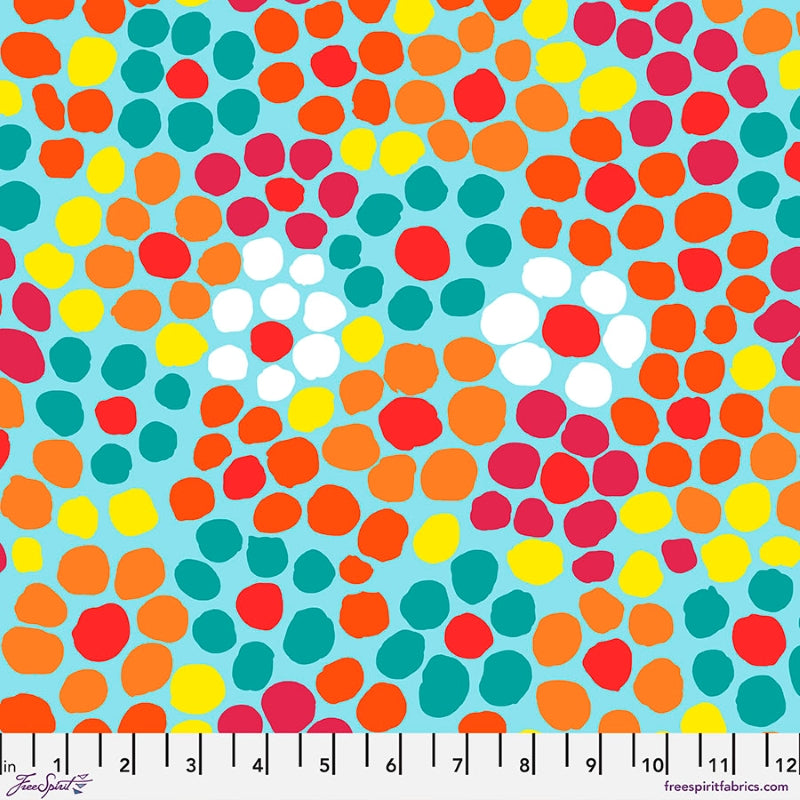 Kaffe Fassett, Spring 2022 Flower Dot - Jolly PWBM077.JOLLY puuvillakangas