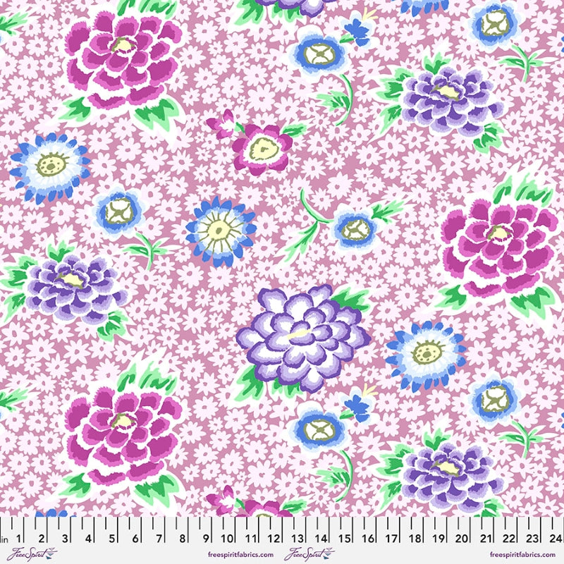 Kaffe Fassett, Spring 2022 Charlotte - Pastel PWGP186.PASTEL puuvillakangas