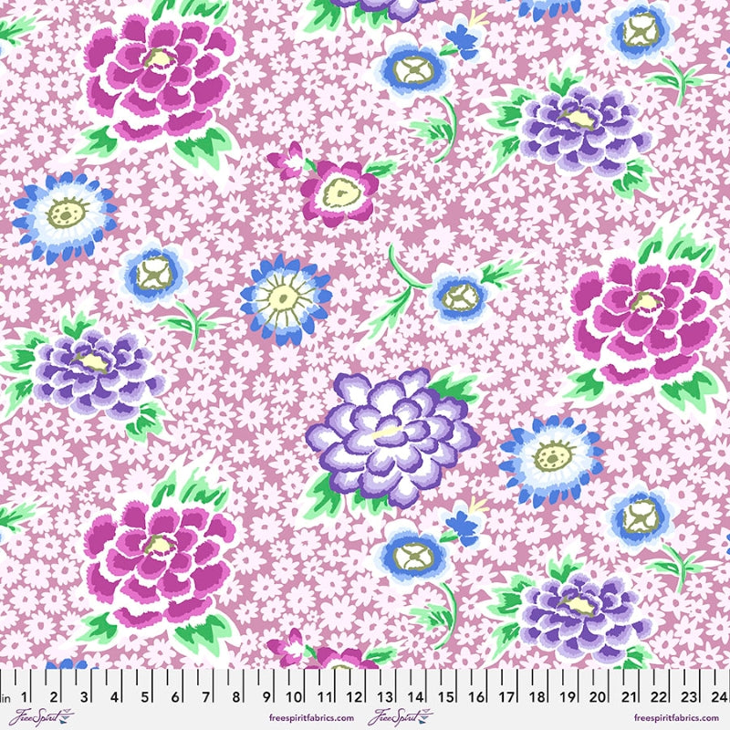 Kaffe Fassett, Spring 2022 Charlotte - Pastel PWGP186.PASTEL puuvillakangas