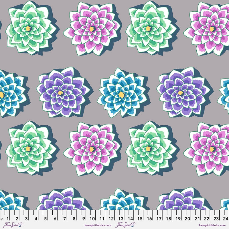 Kaffe Fassett, Spring 2022 Shadow Flower - Contrast PWGP187.CONTRAST puuvillakangas